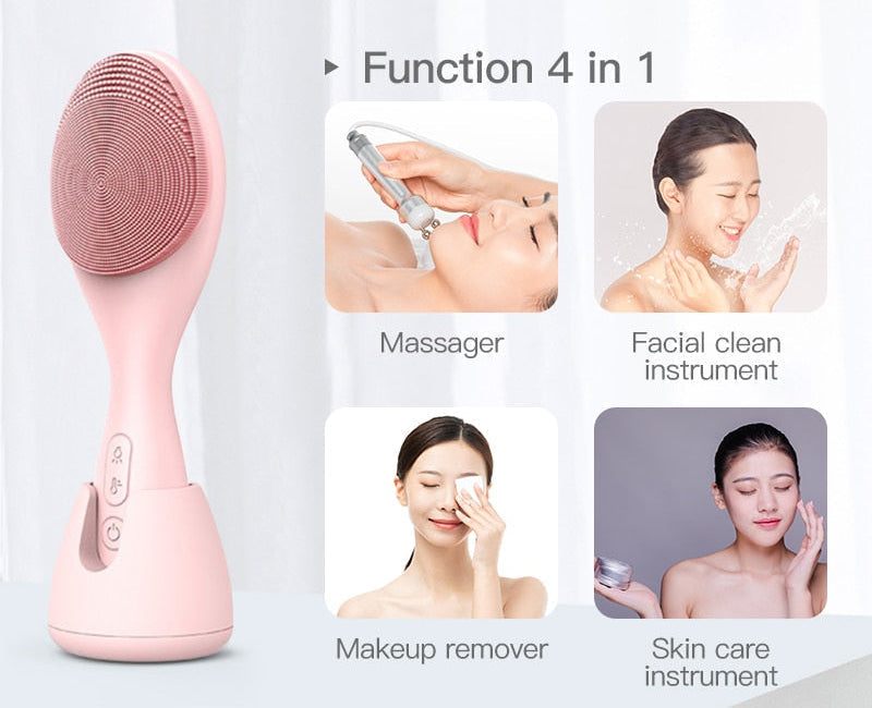 4 in 1 Soft Facial Cleansing Brush